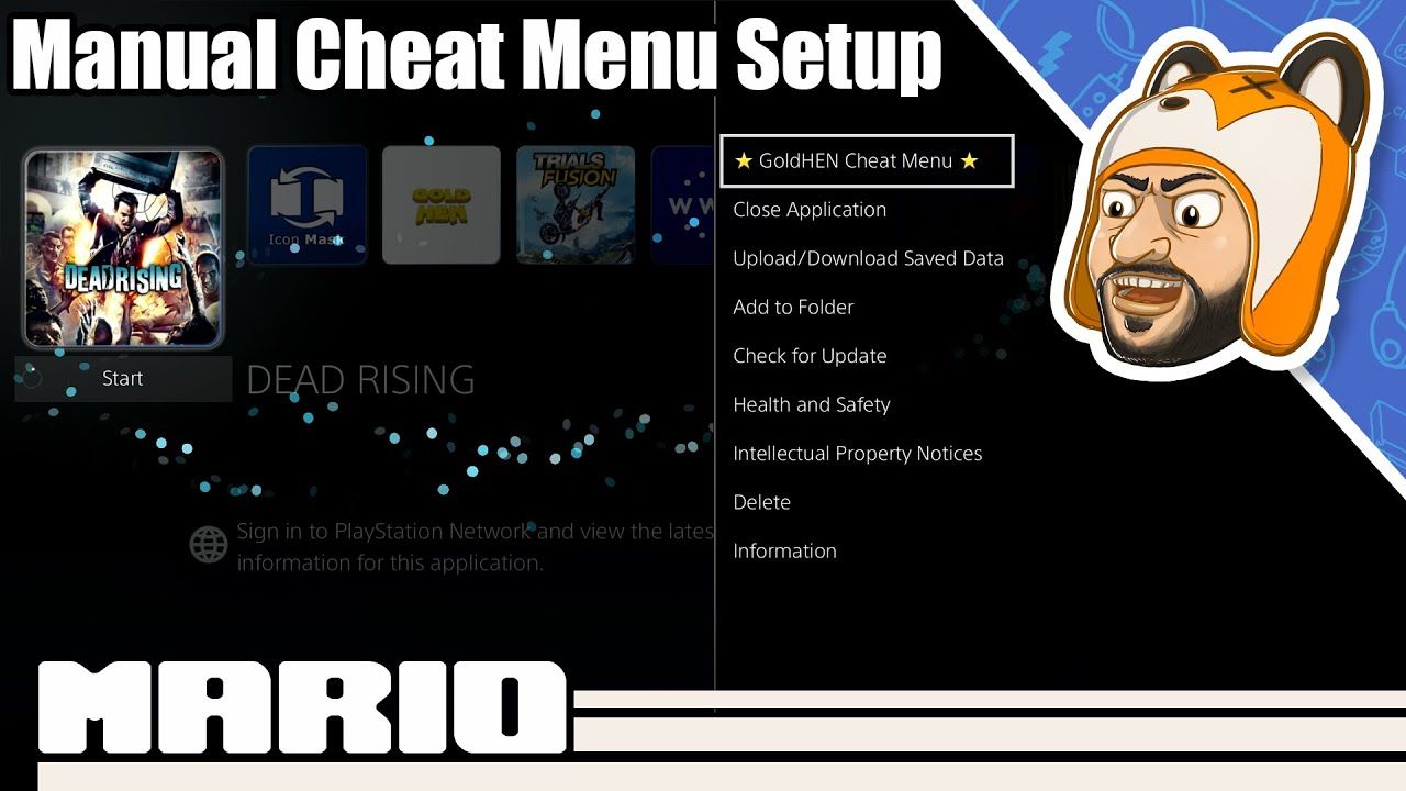 GoldHEN Cheat Menu for PS4 – Manual Setup & Overview