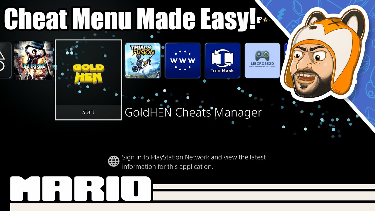 GoldHEN Cheats Manager – Easily Use Hundreds of Cheats on a Jailbroken PS4!