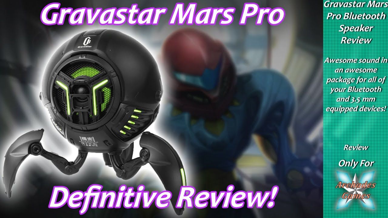 Gravastar Mars Pro Bluetooth Speaker Review – Awesome Sound In An Awesome Package