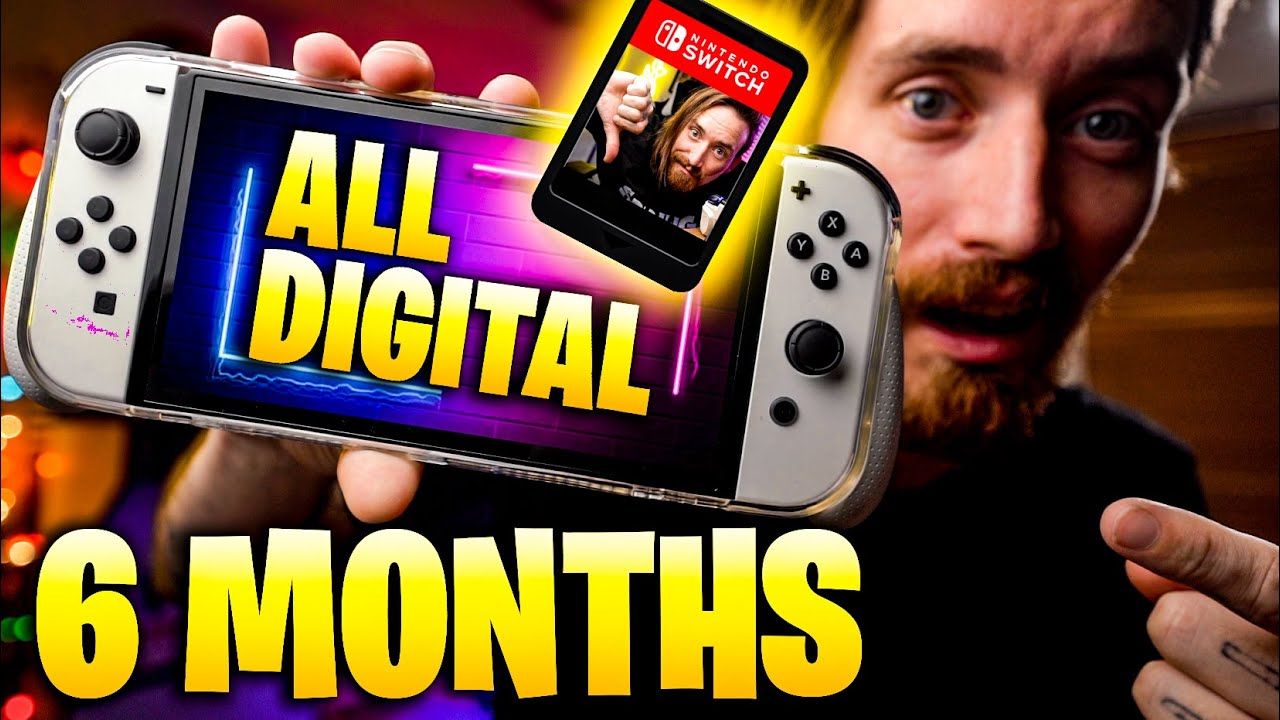 My All Digital Nintendo Switch – Should You Go All Digital on the Nintendo Switch?