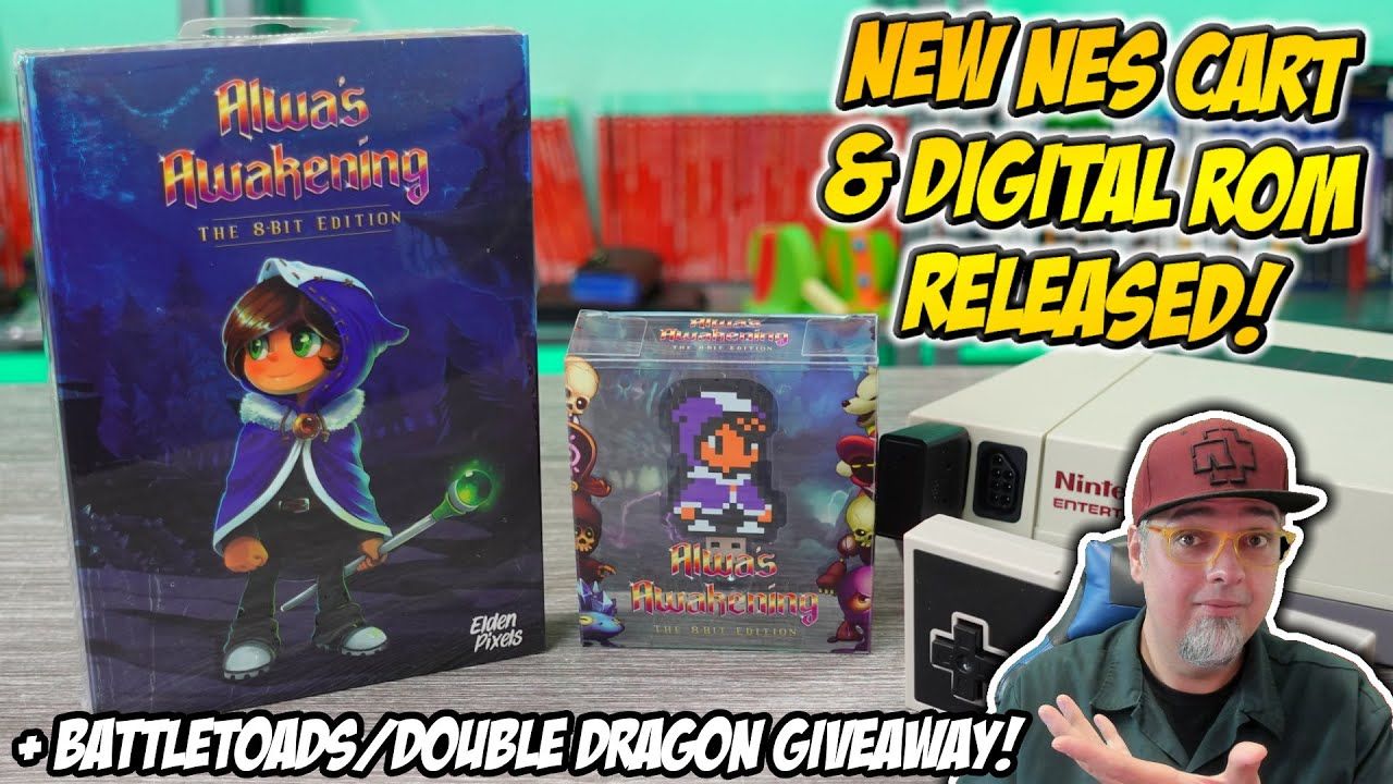 NEW 8-Bit Retro Game For The NES Is HERE! Alwa’s Awakening & Cool Digital Release! + NEW GIVEAWAY!