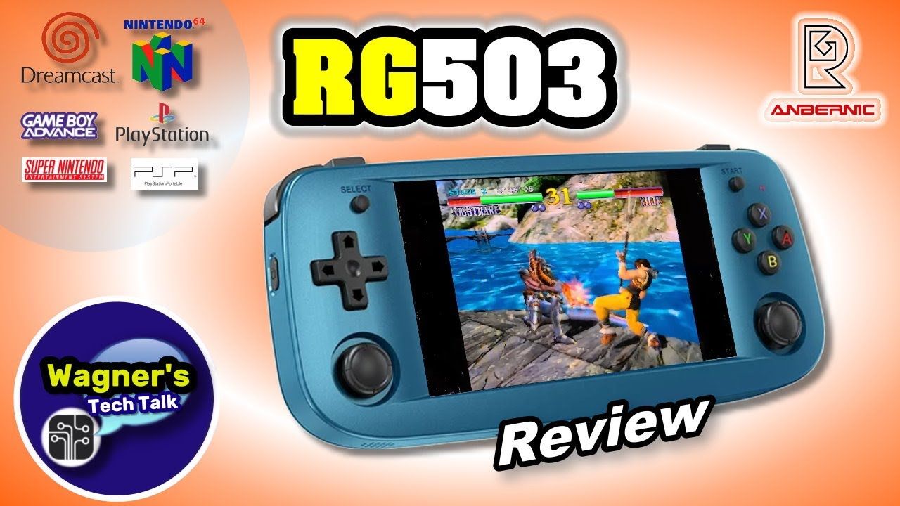 Anbernic RG503 Review: an OLED Retro Gaming Handheld