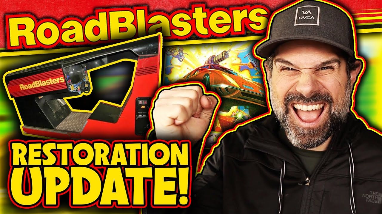 Atari Roadblasters Arcade Restoration – Progress Report – Part 1