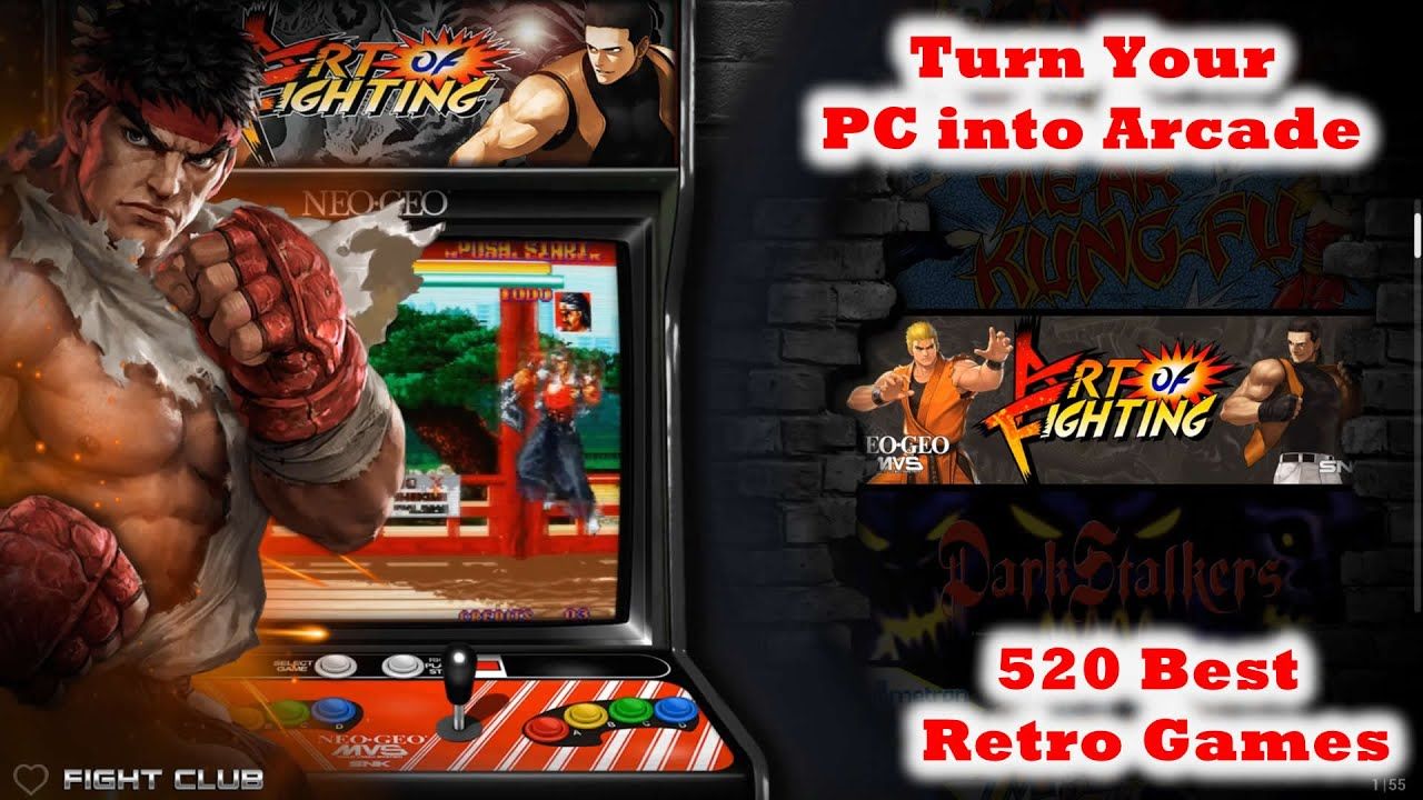 Plug & Play Arcade Emulation For Your PC – CoinOps Legends 2 MAX