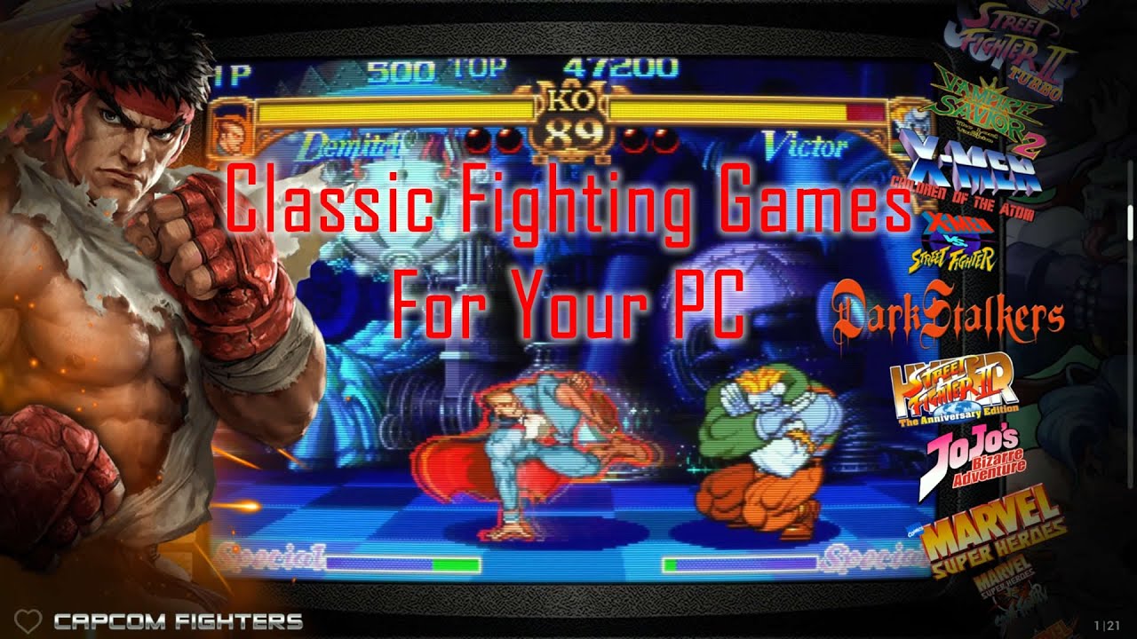 Street Fighter Emulation All-in-One For PC – CoinOps Legends