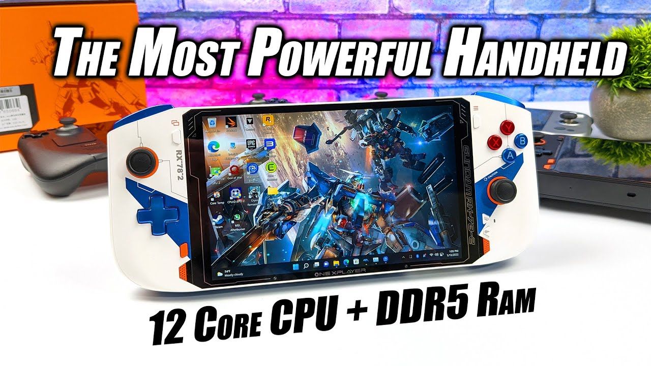 The Most Powerful Hand-Held Yet! A 12 Core CPU + DDR5 Ram! Amazingly Fast!