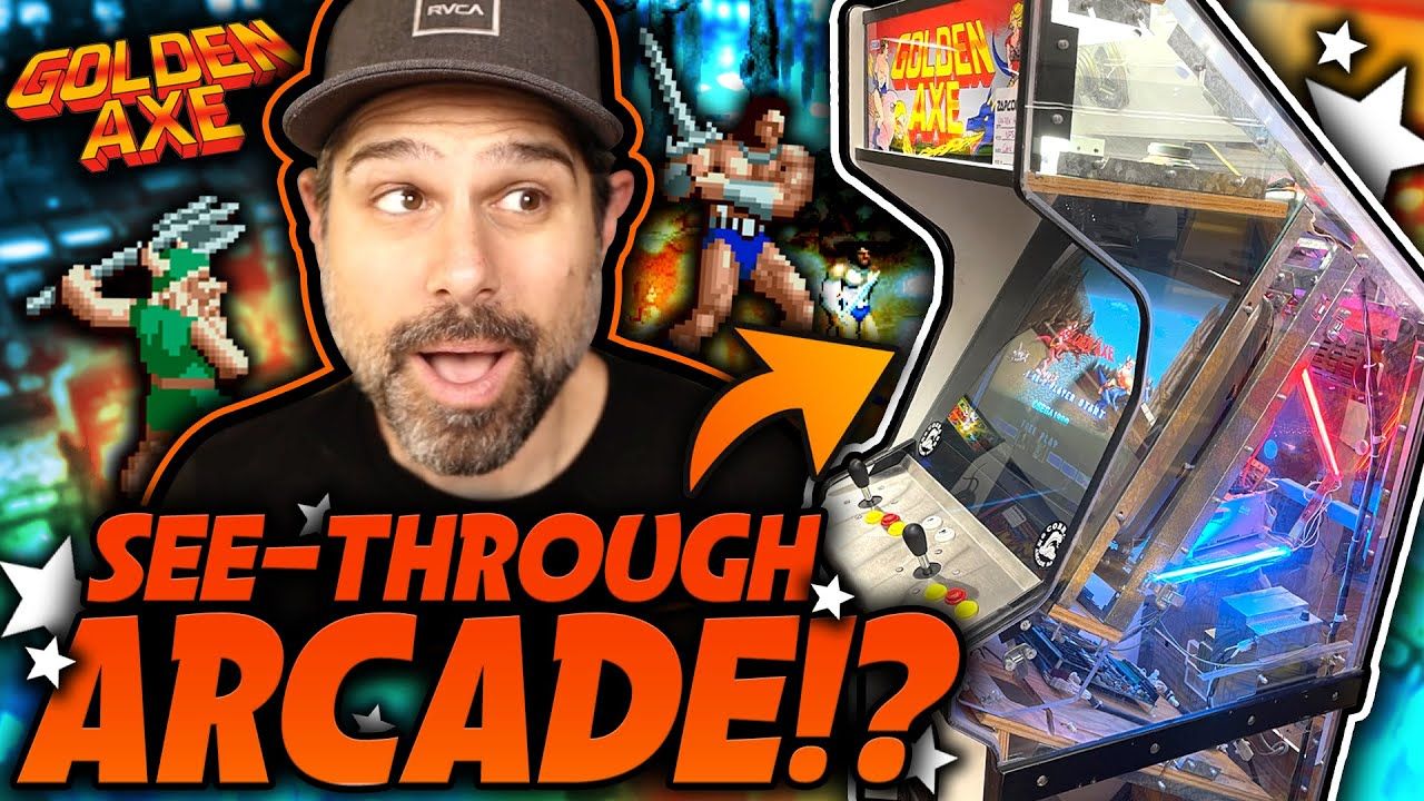 This see-through Arcade is insane!