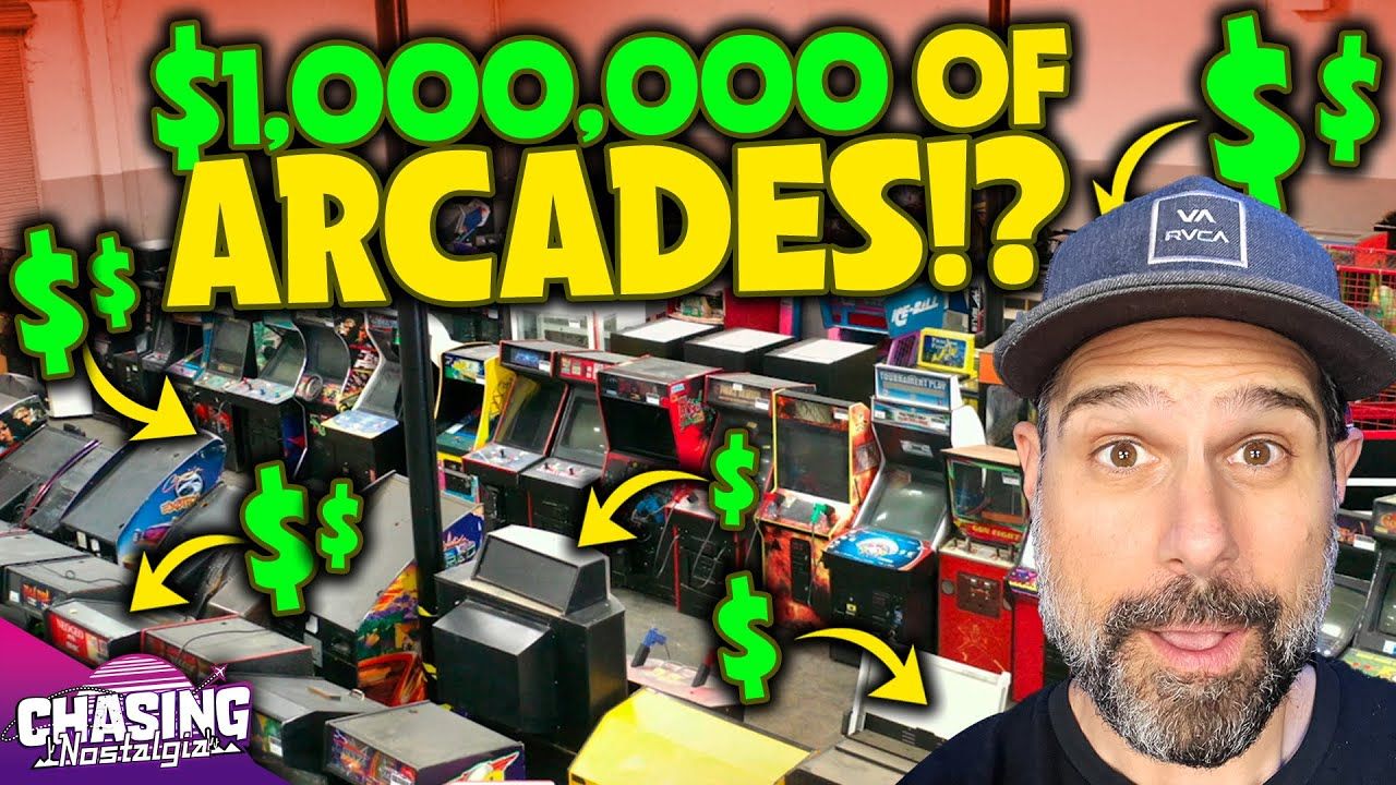A Million Dollar Arcade Warehouse!