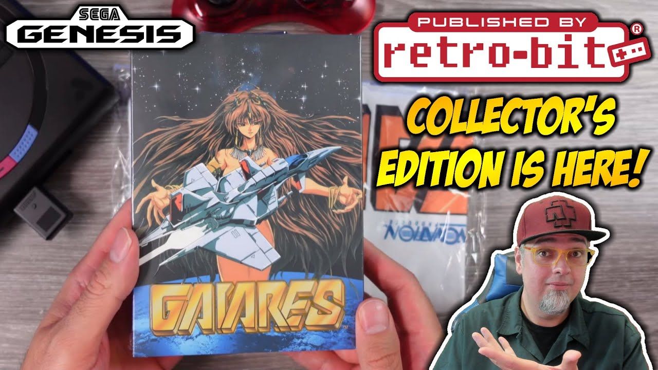 AWESOME Retro SEGA Genesis Shoot Em Up Gaiares Collectors Edition From Retro-Bit Is HERE!