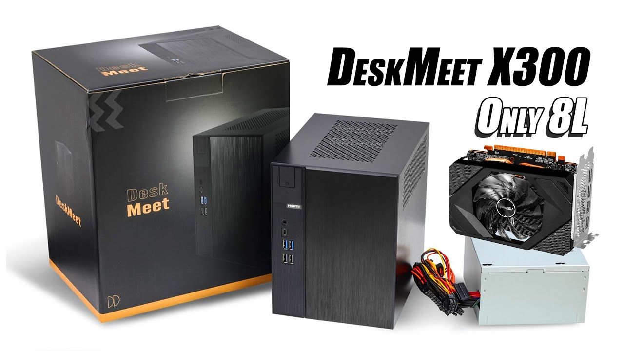 Asrock Desk Meet X300 First Look, An Awesome Super Tiny DIY Gaming PC
