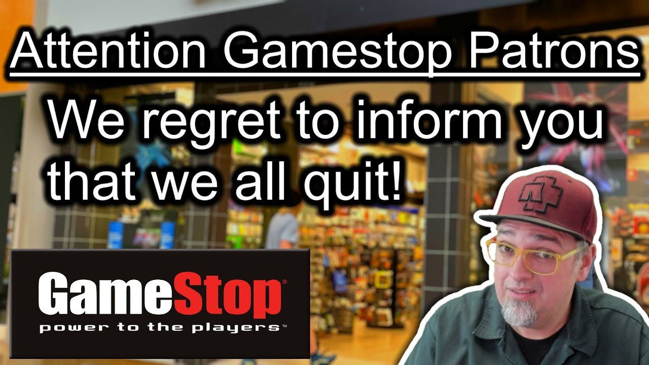 GameStop Employees Walk Out & Tell People To Shop Somewhere Else!