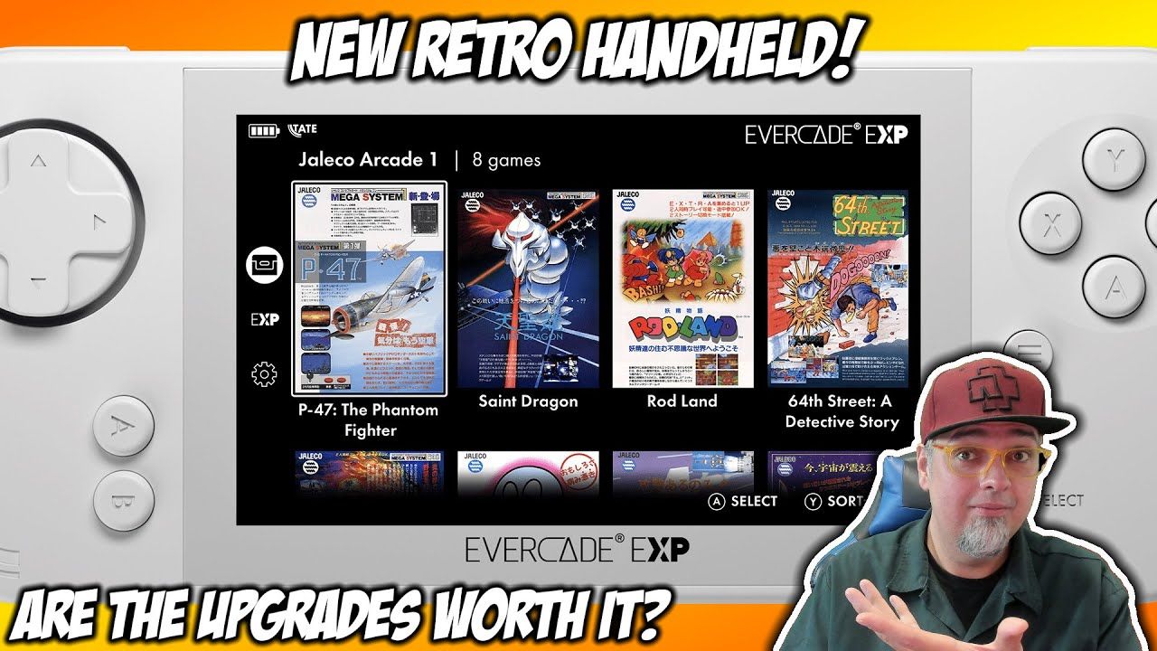 The Evercade EXP New UPGRADED Retro Handheld! Is It Worth The Price?