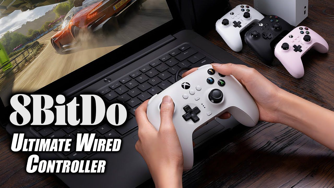 The New 8BitDo Ultimate Wired Controller Is Amazing! Xbox, PC, Pi Hands-On Review