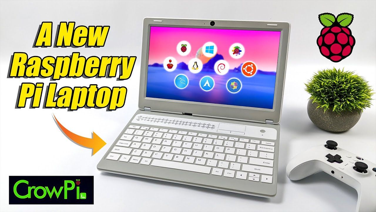 This New Raspberry Pi Laptop Is Actually Pretty Good, CrowPi L Hands On