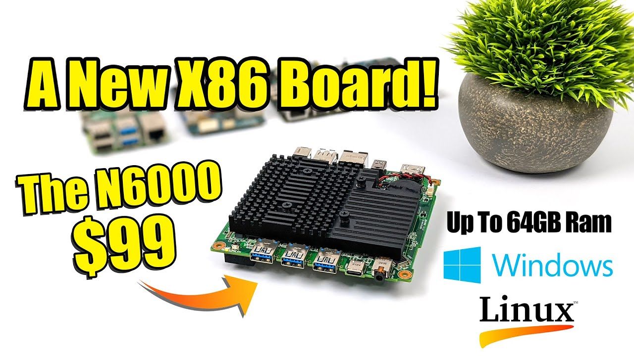 This New X86 Board Runs Windows & Linux, Cost $99, And it’s Pretty Fast