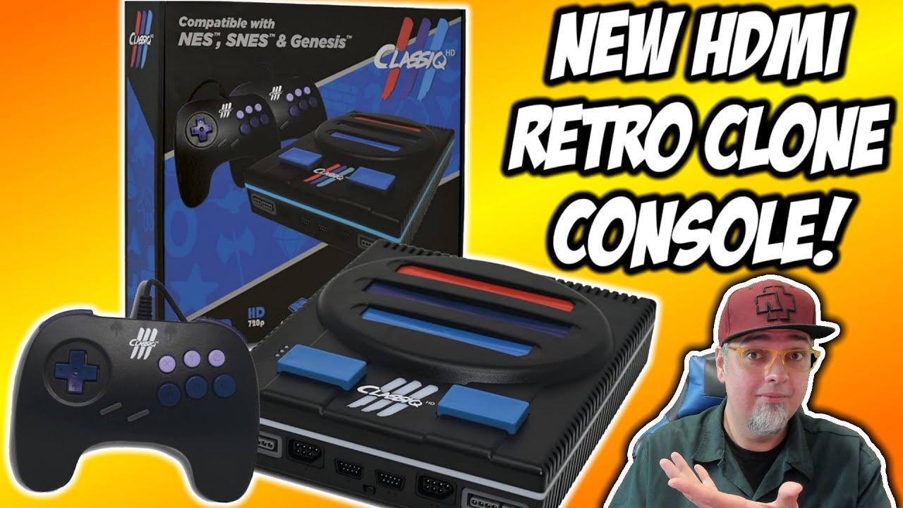 A NEW HDMI NES, SNES & Genesis In One Clone Console! Old Skool Classiq 3 HD Review