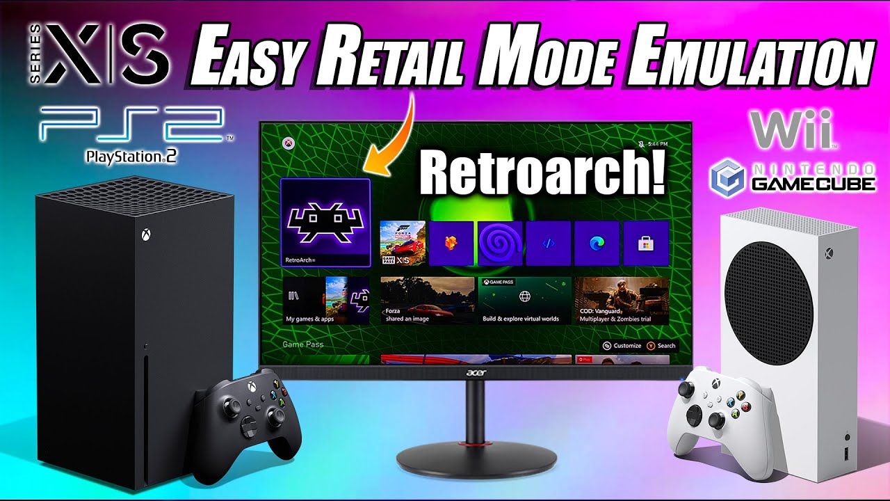 Play PS2 & Gamecube On Xbox Series X/S In Retail Mode! No Dev Mode Easy Set Up Guide