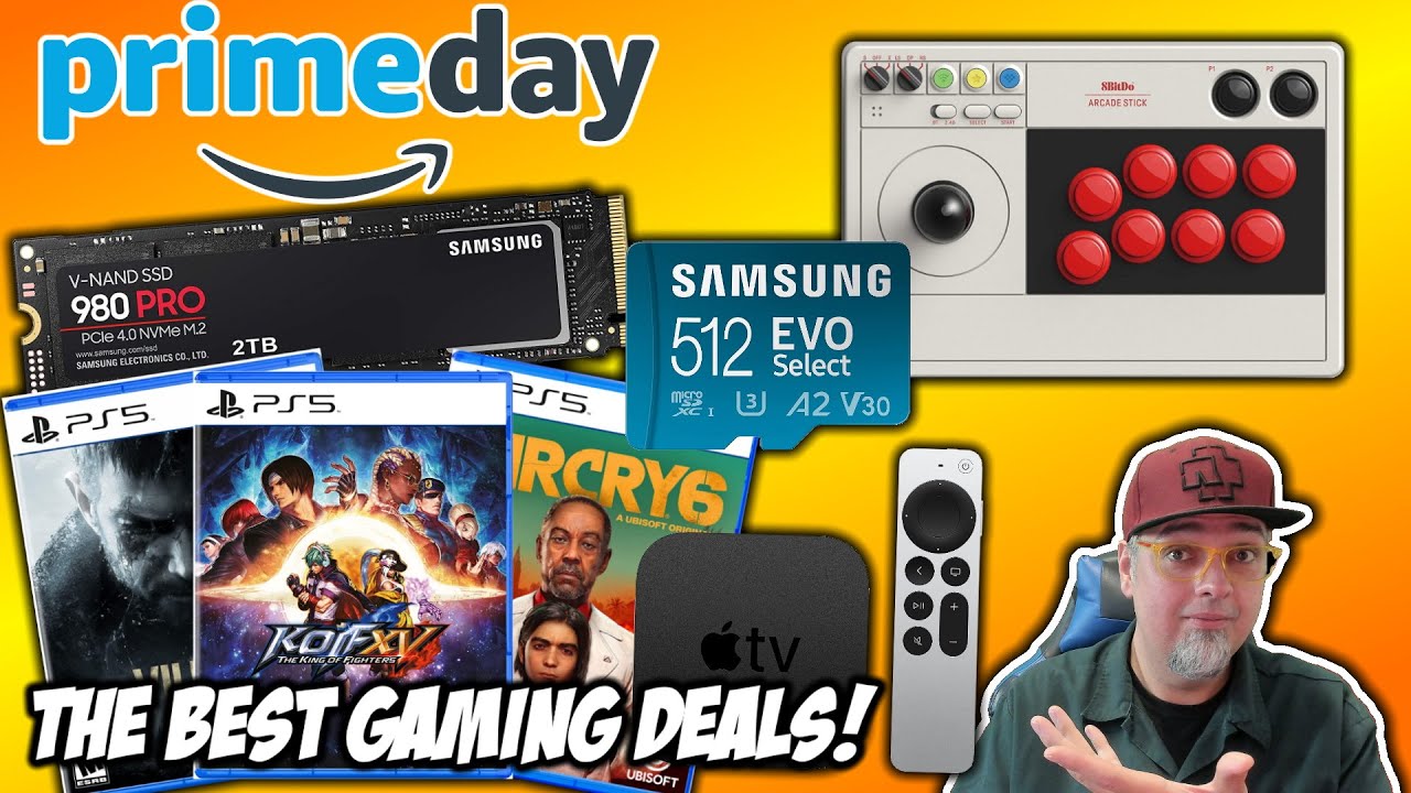 The BEST Gaming Deals Of Amazon Prime Day 2022!