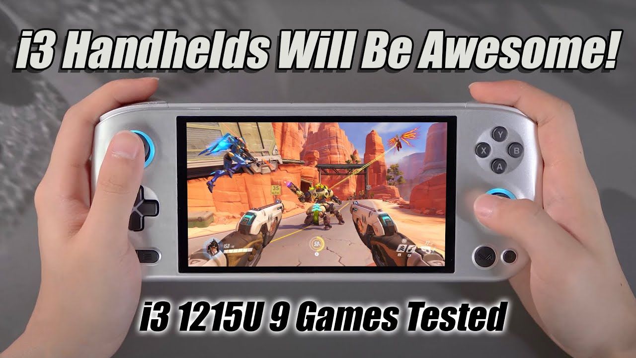 The New Budget i3 Hand-Helds Will Be Pretty Amazing! 1215U 9 PC Games Tested