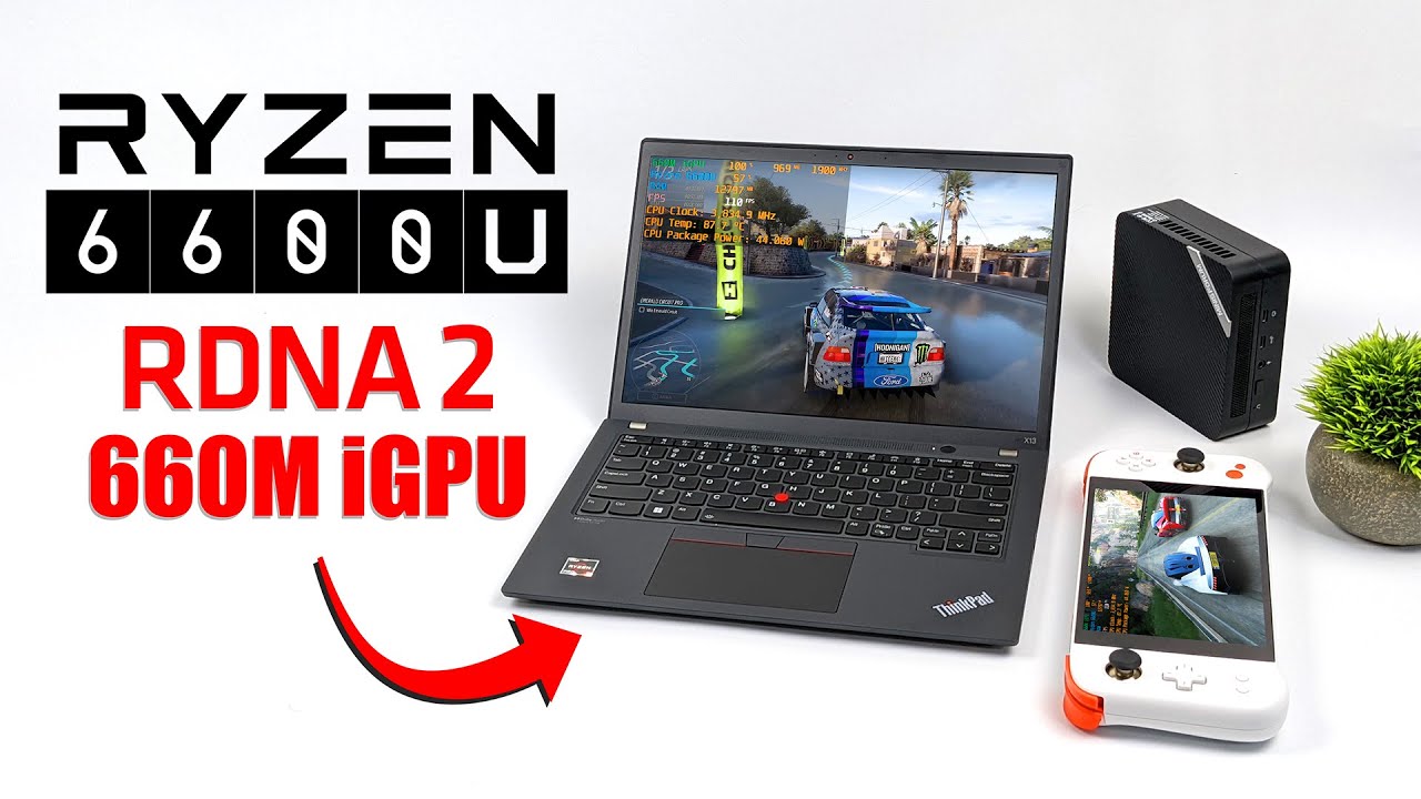 The New Ryzen 6600U Will Blow You Away, A Fast RDNA2 iGPU! Hands on First Look