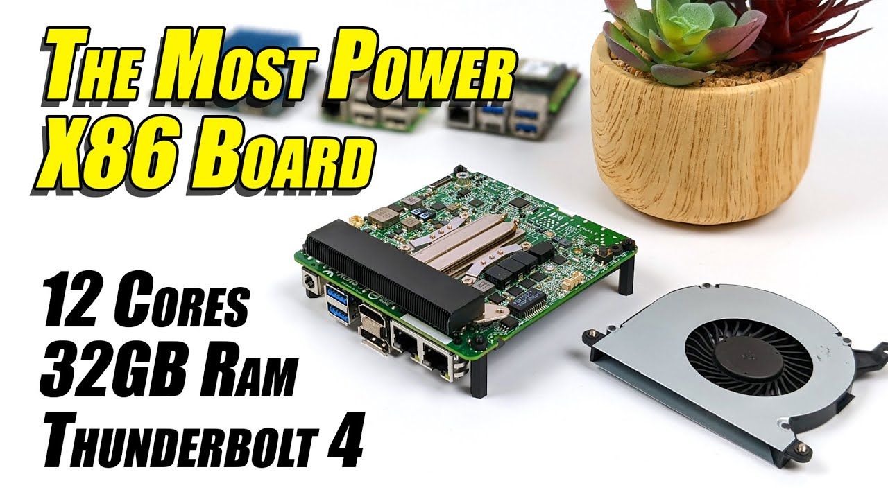 This 12 Core X86 Board Is Crazy Fast🔥 Most Powerful SBC We’ve Tested!