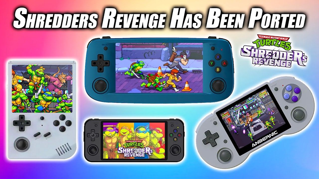 This Is SO COOL! TMNT Shredder’s Revenge Has Been Ported To Retro Handhelds!