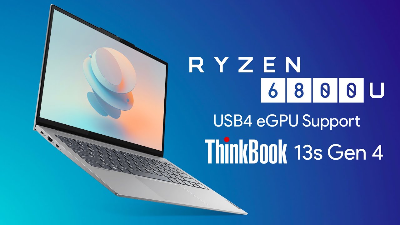 This Ryzen 7 6800U Ultra Book is SO FAST, Lenovo 13S Gen4 Hands-On Testing