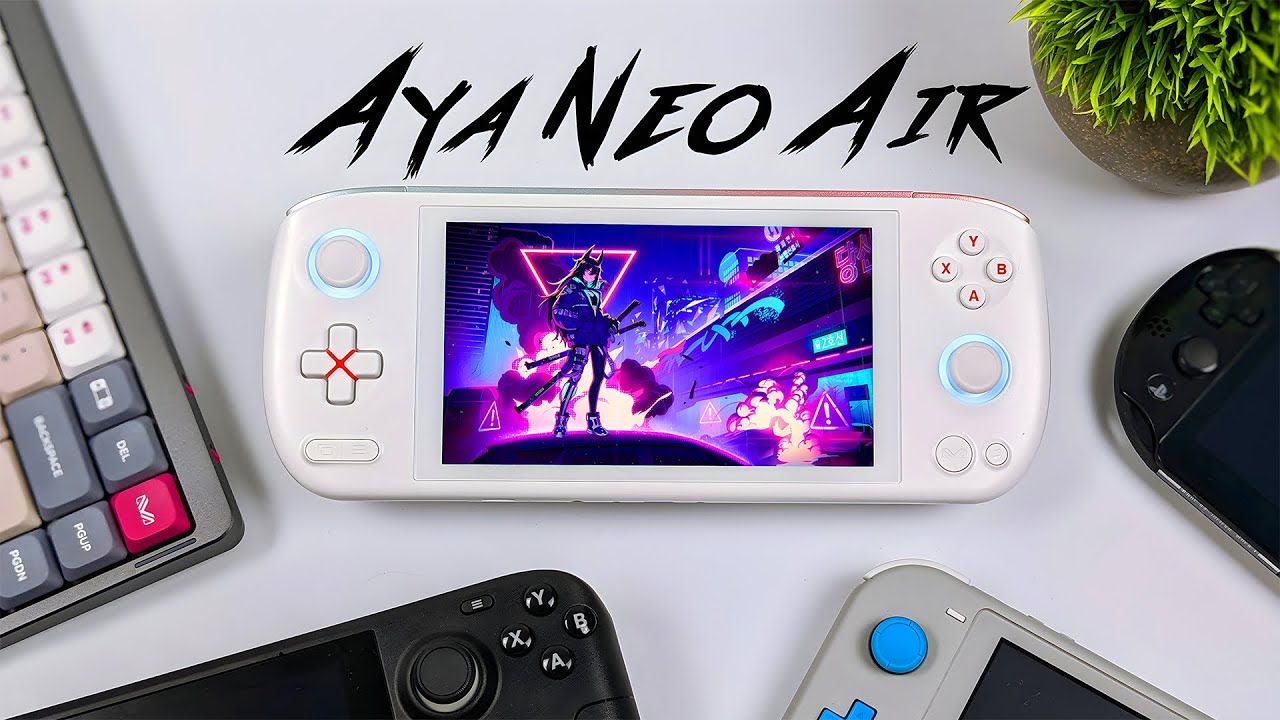 AYA Neo Air First Look, A New OLED Ryzen Handheld That Fits In Your Pocket!