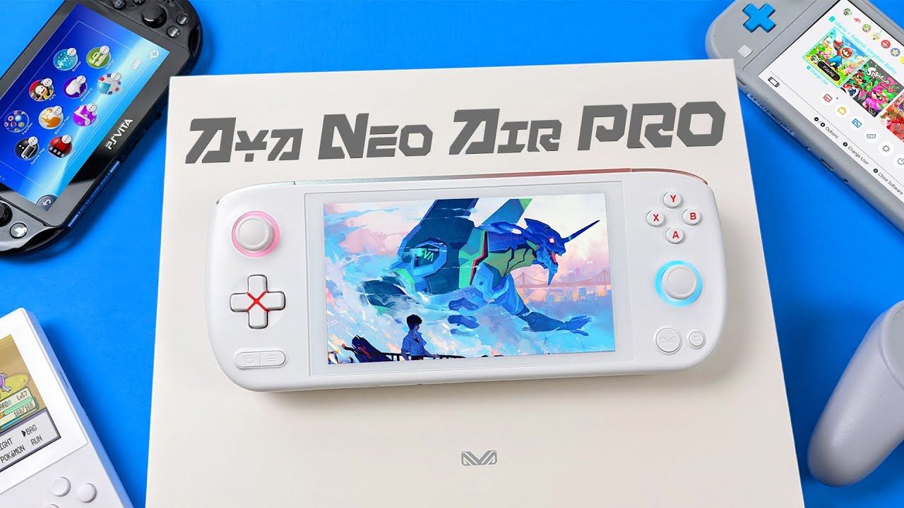 AYA Neo Air PRO Hands On, An All New Thin & Fast OLED AMD Hand-Held