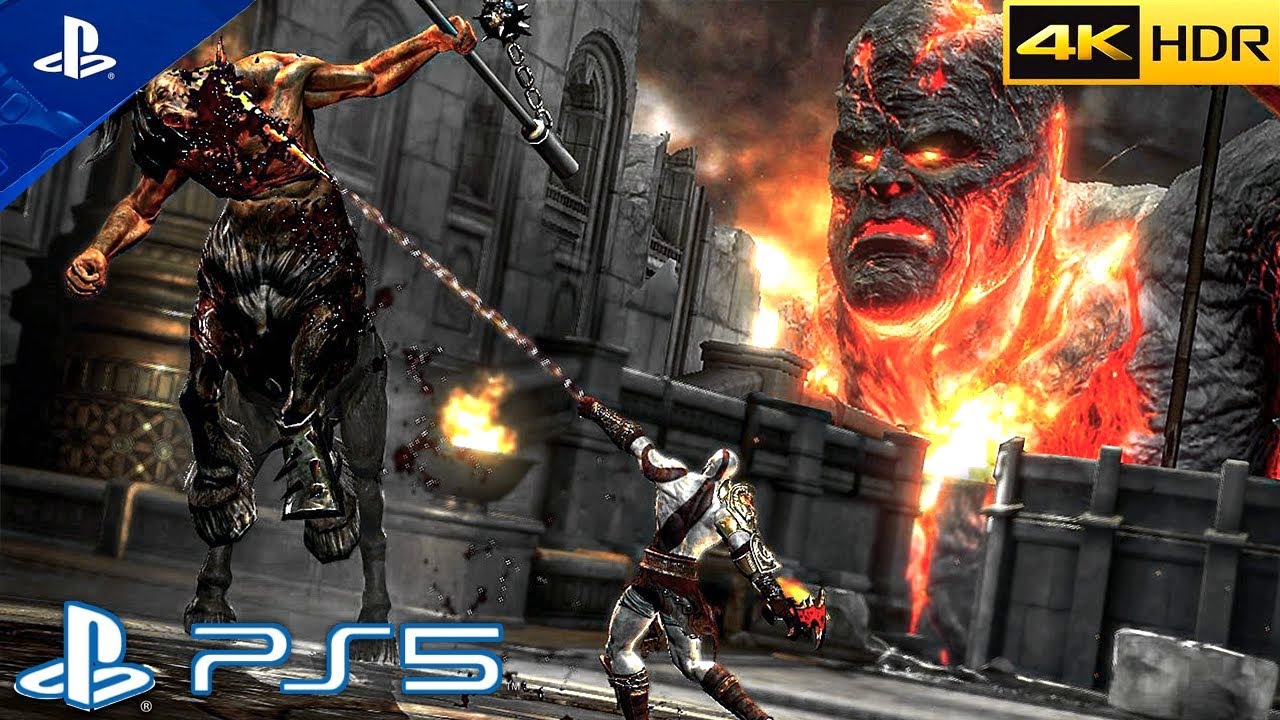 GOD OF WAR 3 REMASTERED – 4K Kratos vs Helios ULTRA High Graphics Gameplay 4K 60FPS HDR