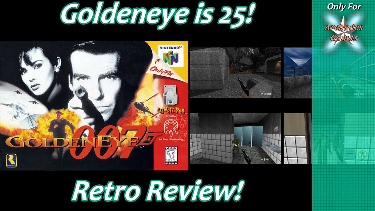 [N64] Goldeneye 007 25th Anniversary Retro Review! It’s Still Got It!