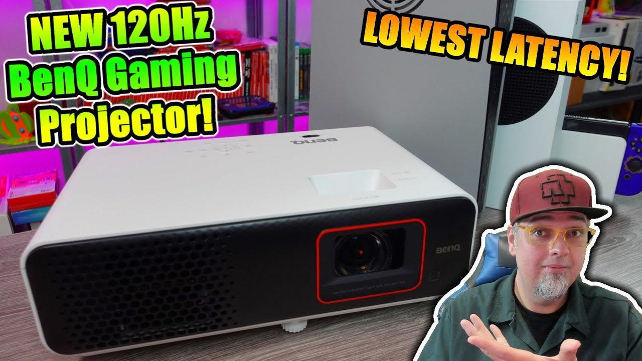 The BEST NEW 120Hz LOW Latency Gaming Projector Of 2022! BenQ TH690ST Review!