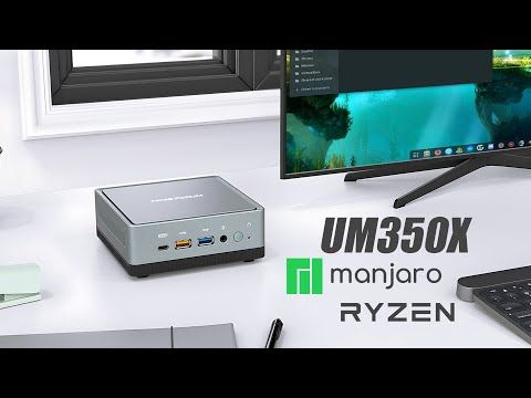UM350X Hands-On, An All-New Fast And Tiny Linux Powered Ryzen PC!