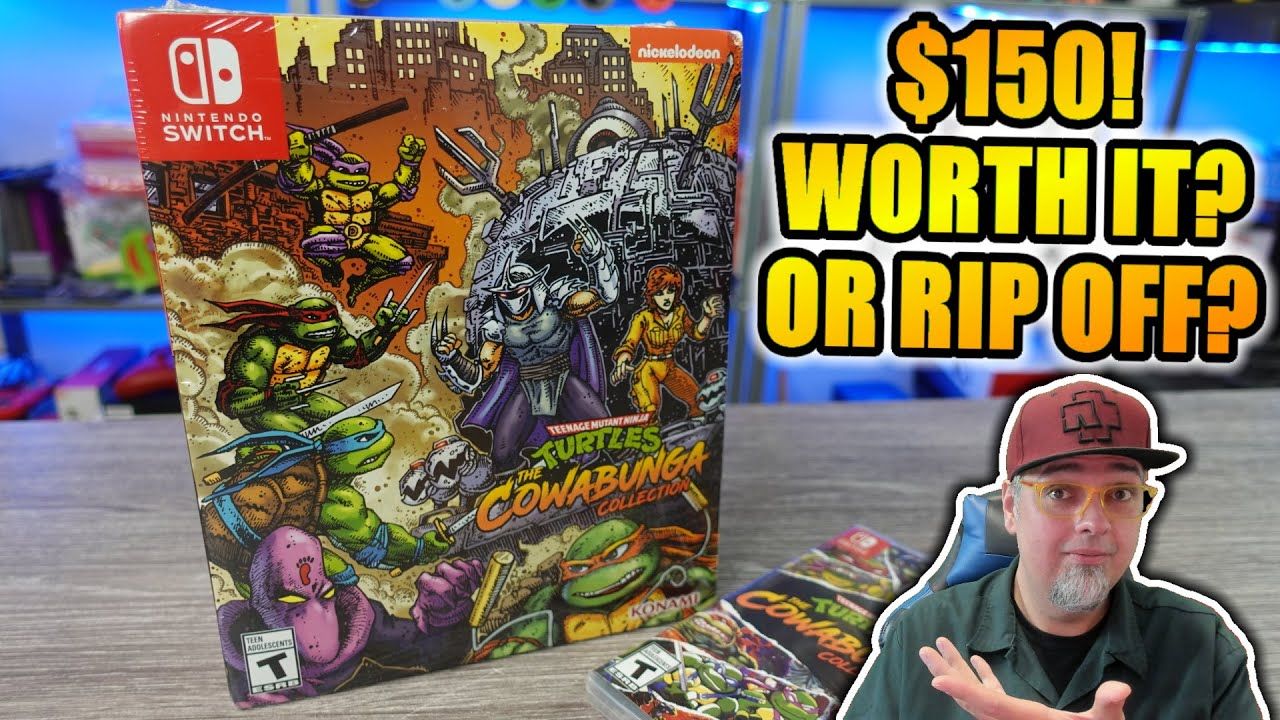 Was The $150 TMNT The Cowabunga Collection Limited Edition A Rip Off? Let’s Find Out! Unboxing