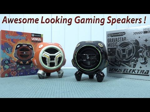 Awesome Affordable Gaming Bluetooth Speaker / GravaStar Venus
