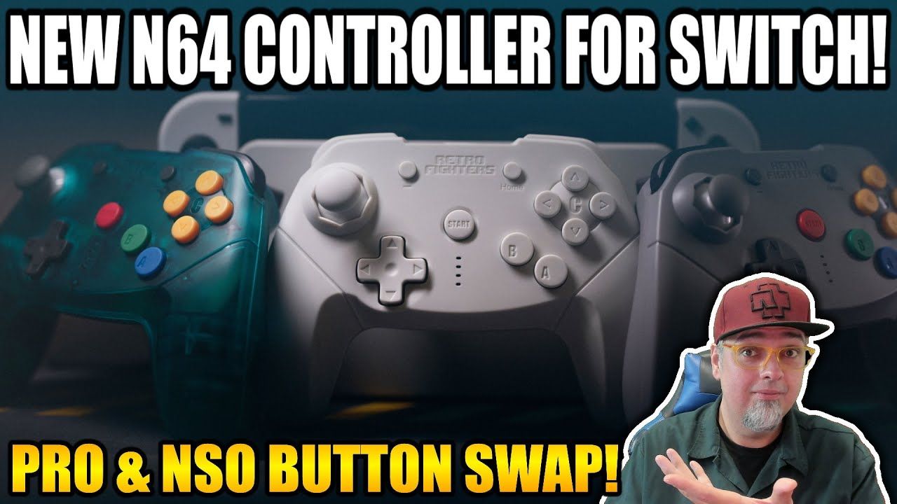 DO You NEED This NEW Bluetooth N64 Controller? It Has Nintendo Switch Special Features!