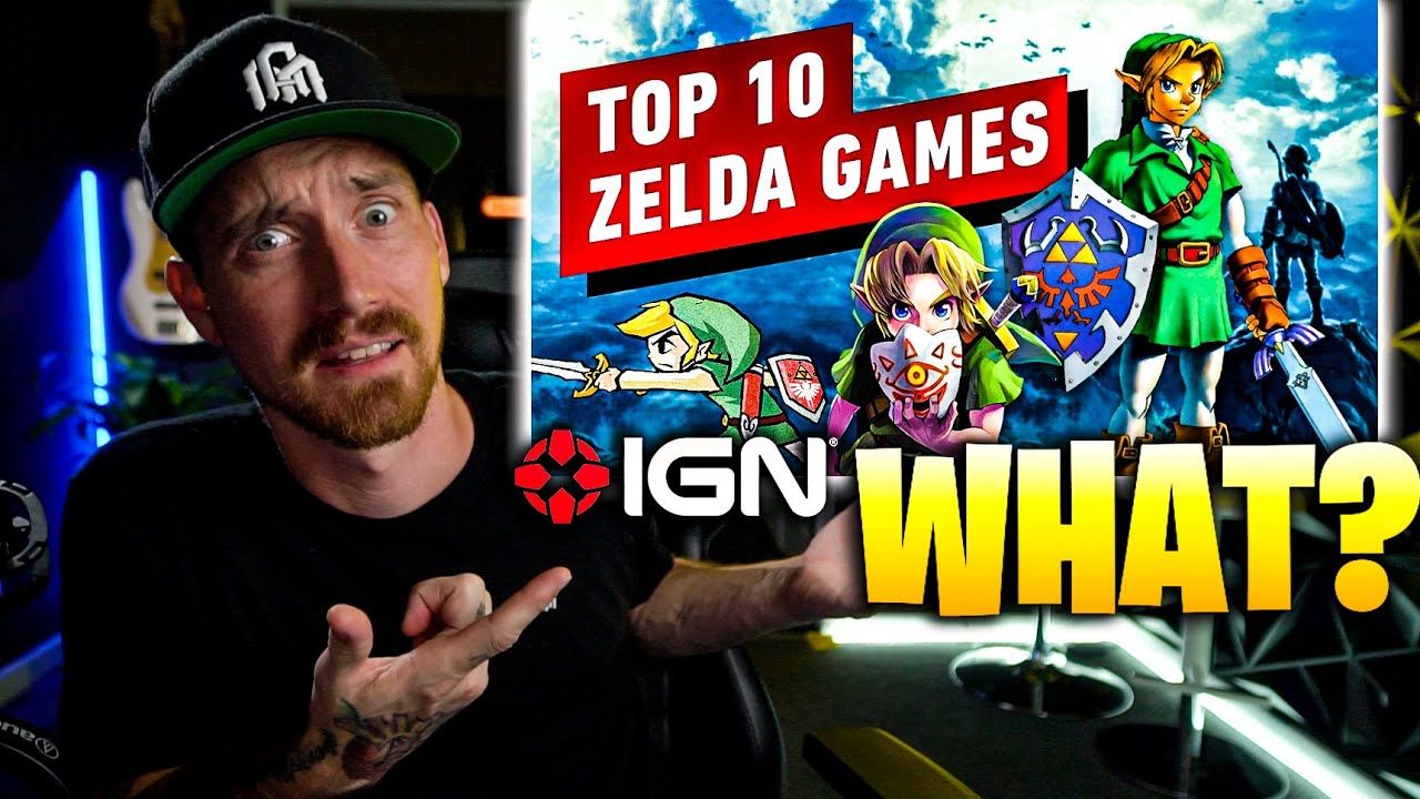 REACTING to the IGN 10 BEST Zelda Games List – Is This A Joke??
