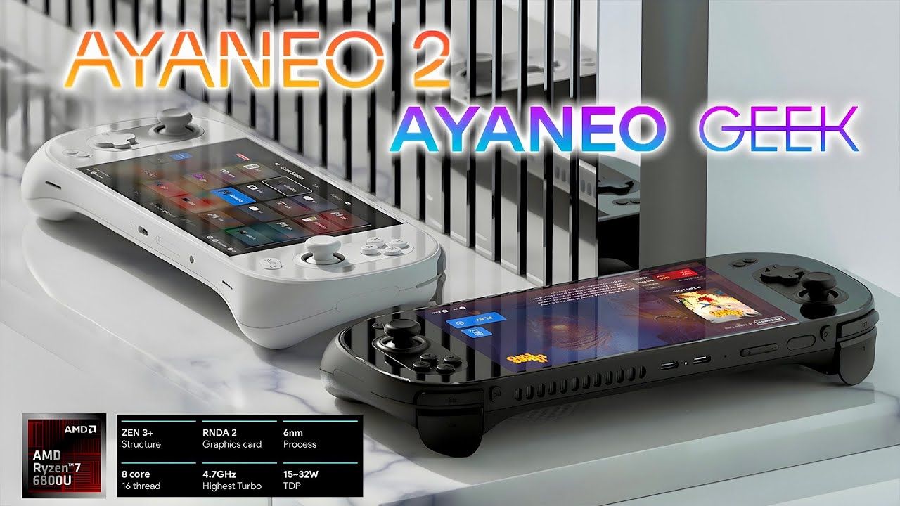 These New AYANEO Hand Helds Look Amazing! AYANEO 2 & AYANEO Geek! RDNA 2 APU Power