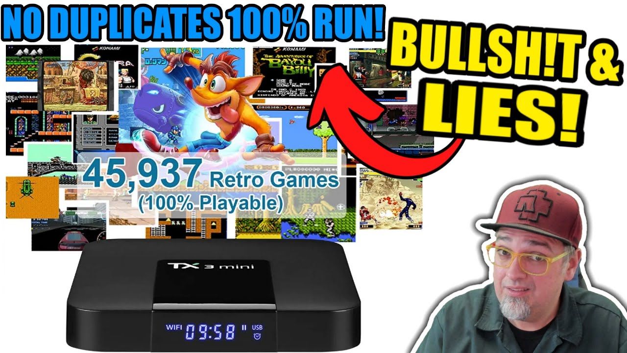 This Company Is Full Of CRAP! Cheap Retro Emulation Console With 45,000+ Games & NO “DUPLICATES”!