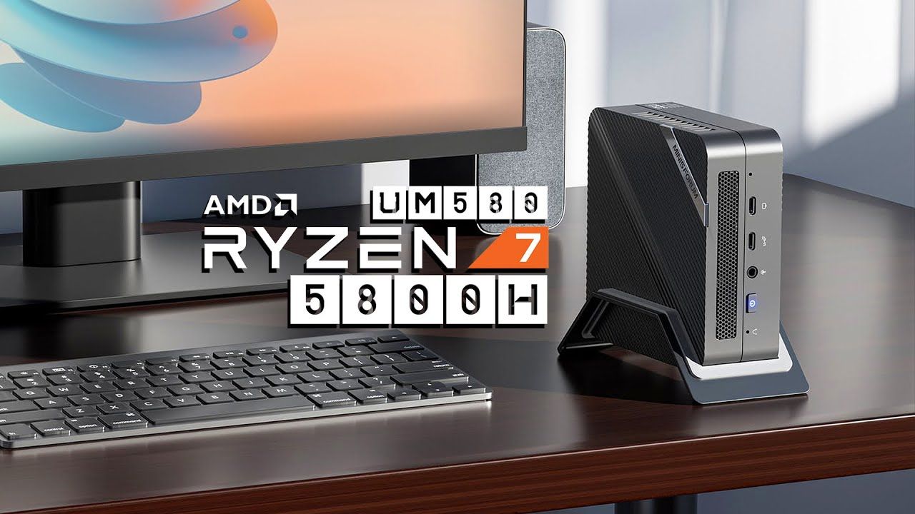 UM580 First Look, This New Ryzen 5800H Mini PC Puts The Power Down! Hands-On