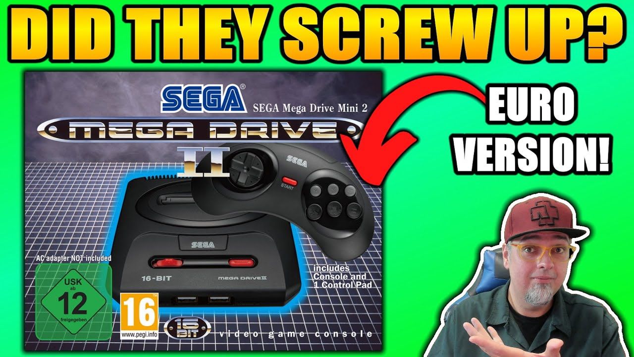 What’s Different? SEGA Announces NEW Mega Drive Mini 2 For Europe! Preorders LIVE NOW!