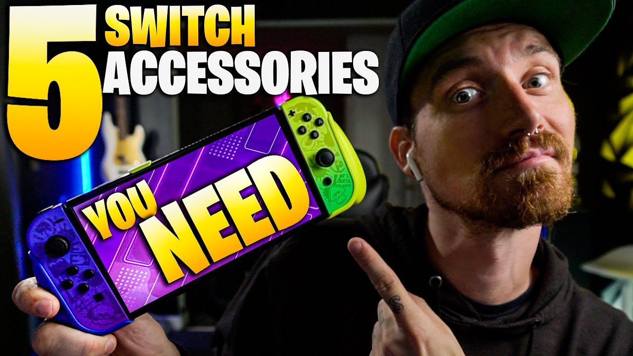 5 Nintendo Switch Accessories You MUST HAVE!  (Home Edition)