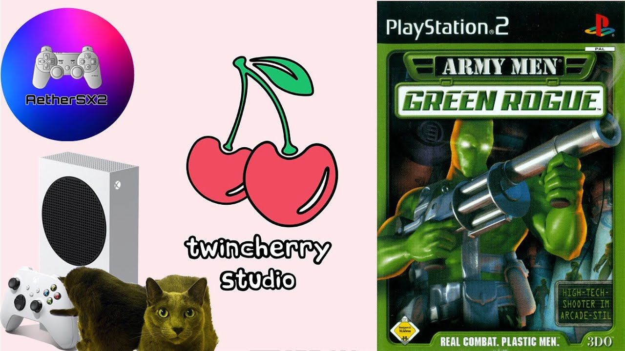 ARMY MEN GREEN ROGUE | XBOX SERIES S GAMEPLAY | AETHERSX2 | PS2 EMULATION | HOW DOES IT RUN