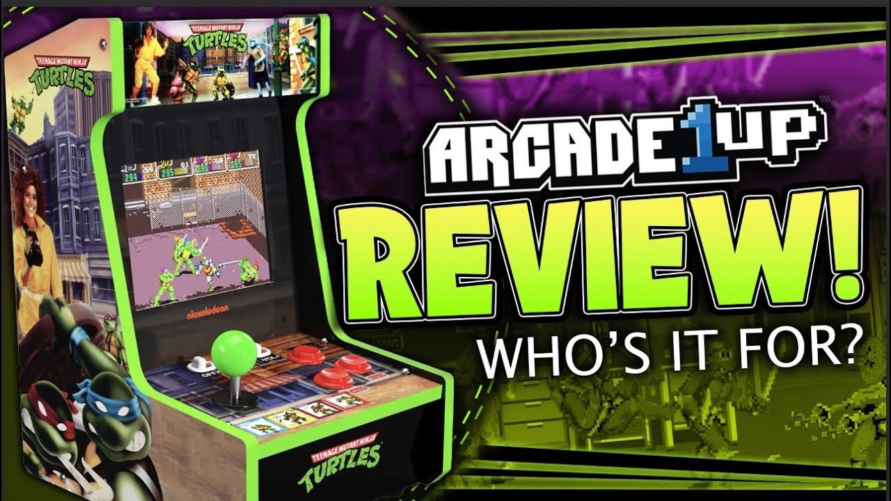 Arcade1up TMNT 1 Player Countercade Review