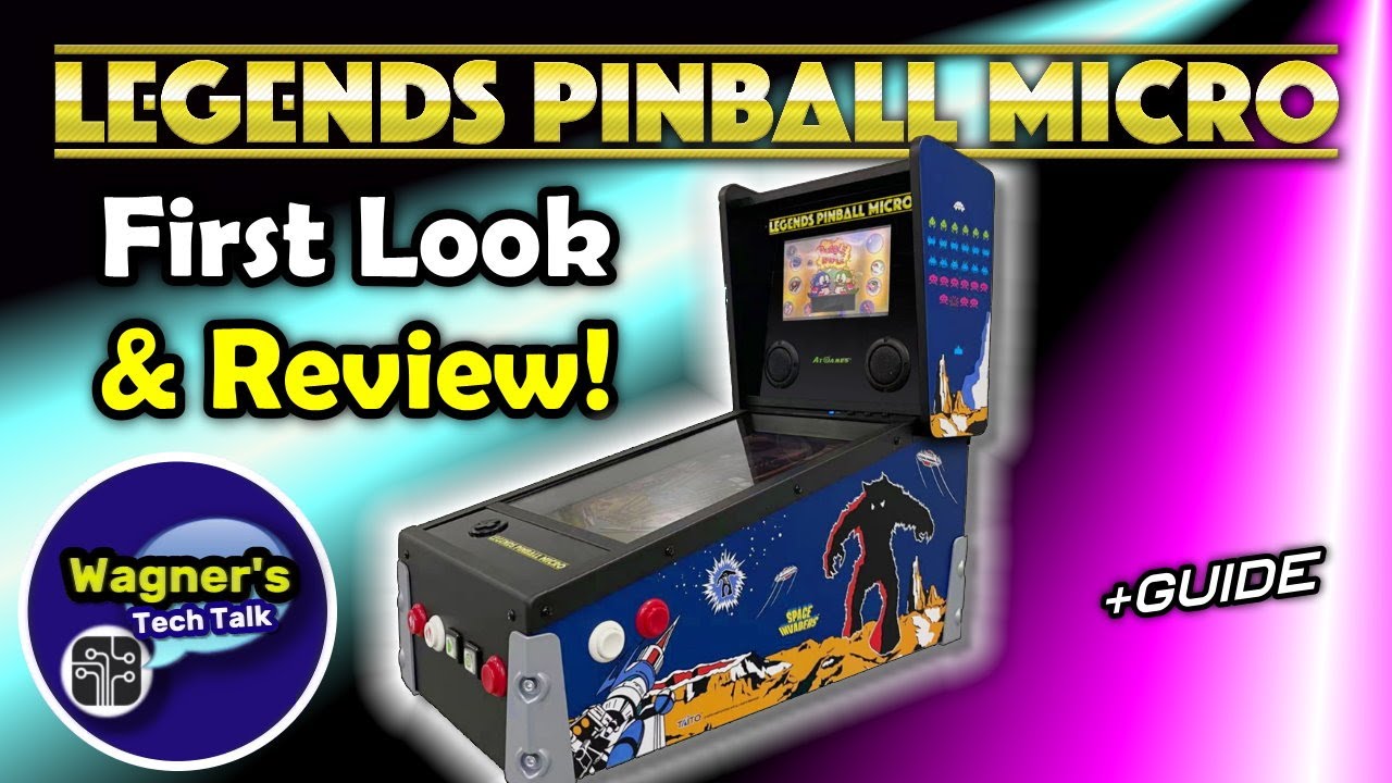 AtGames Legends Pinball Micro: First Look and Review!