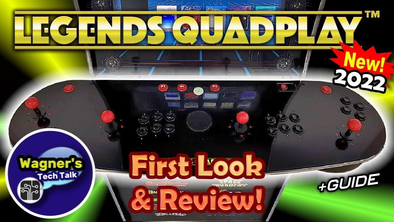AtGames Legends QuadPlay: First Look and Review!