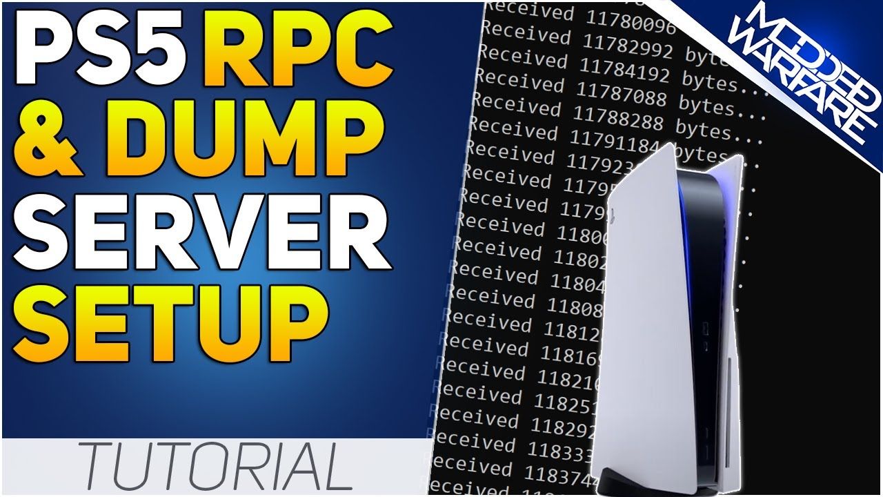Hosting the PS5 Exploit Locally and Setup the RPC and Dump Server