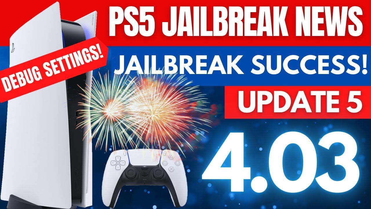 PS5 Finally Jailbroken! | Debug Settings | Jailbreak Released | 4.03 | Information Video | Update 5