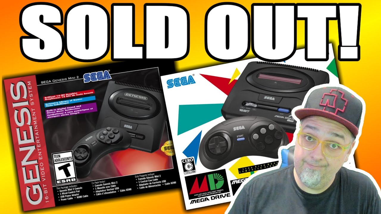 SORRY IF YOU MISSED OUT! SEGA Genesis & Megadrive Mini 2 SELLS OUT Before Release!