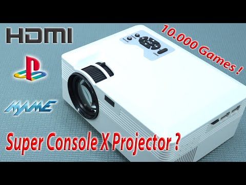 Super Console X Beamer / Projector Game Box Beast from Ali-Express ! 😅